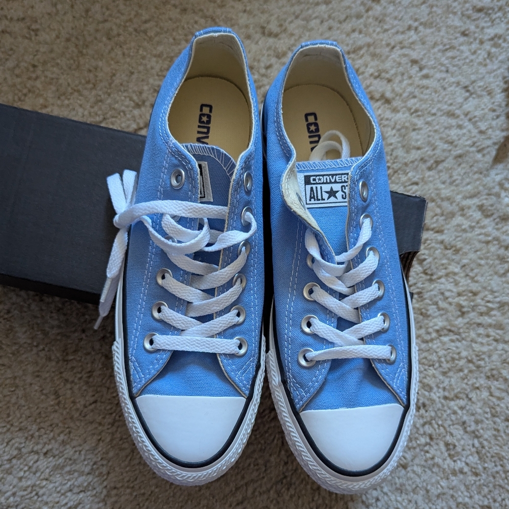 Converse All Star Blue Low-Top Sneakers